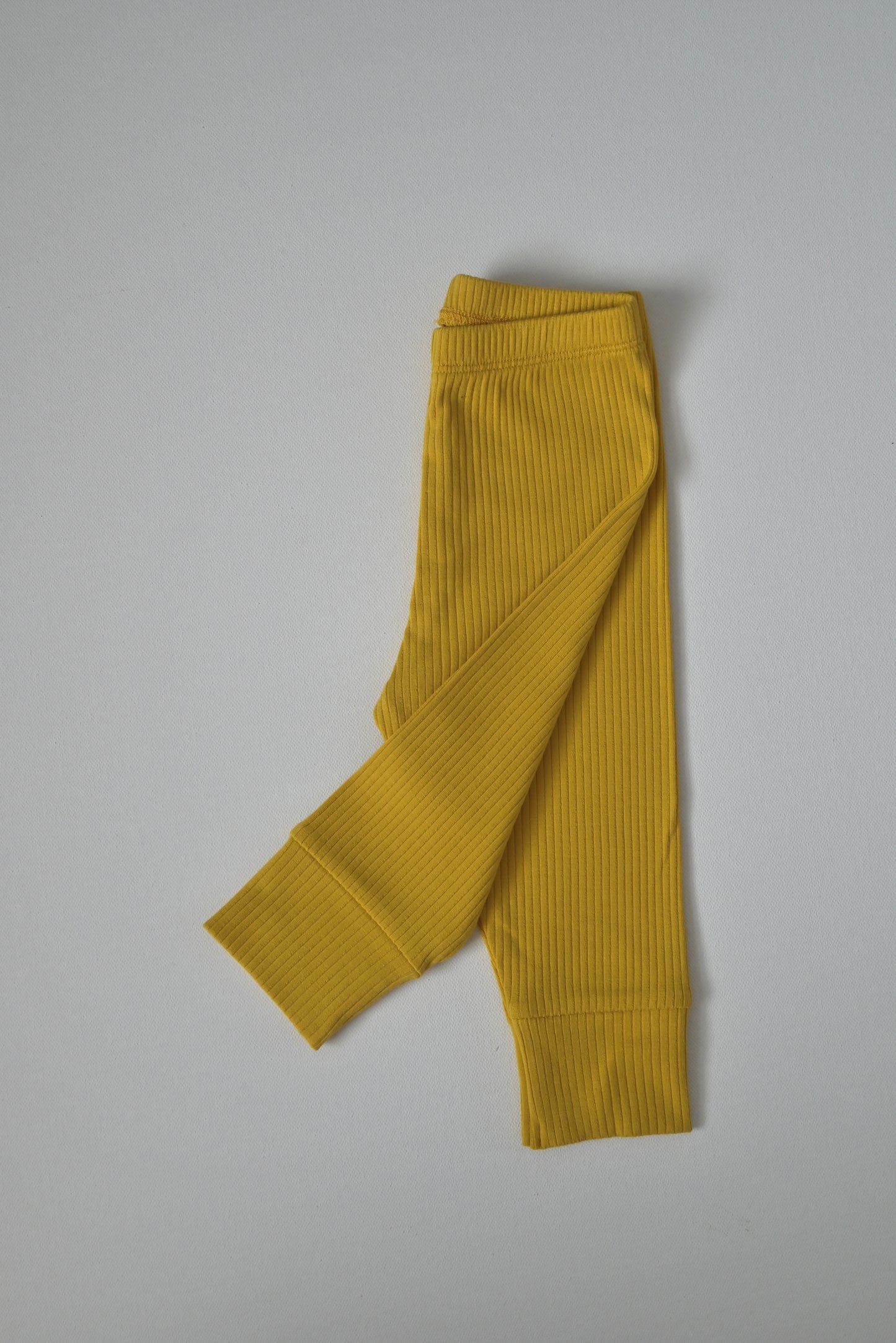 Mustard Ribbed Pyjamas