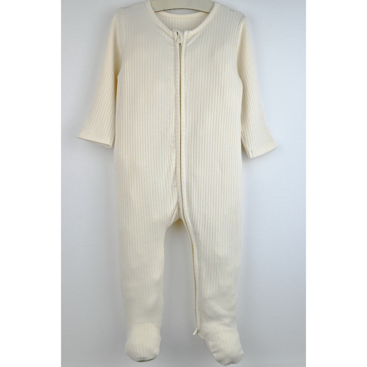 organic_cotton_bamboo_baby_zipup_sleepsuit_ecru_fluffymoon