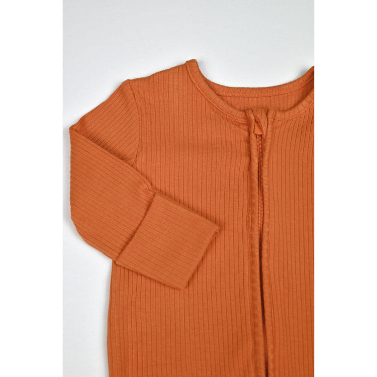 organic_cotton_bamboo_baby_zipup_sleepsuit_orange_fluffymoon_2